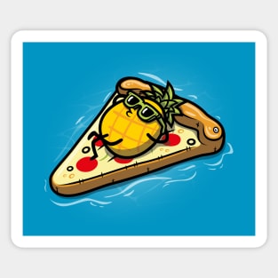 Summer Vibes Pineapple Sticker